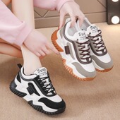 柜老爹鞋 透气女春秋ins潮低帮女鞋 轻便时尚 SHOEBOX鞋 运动阿甘鞋 子