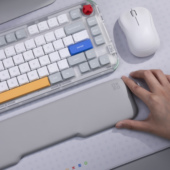 NuPhy 键盘鼠标垫超大桌垫游戏电竞电脑桌垫鼠标垫办公桌配件