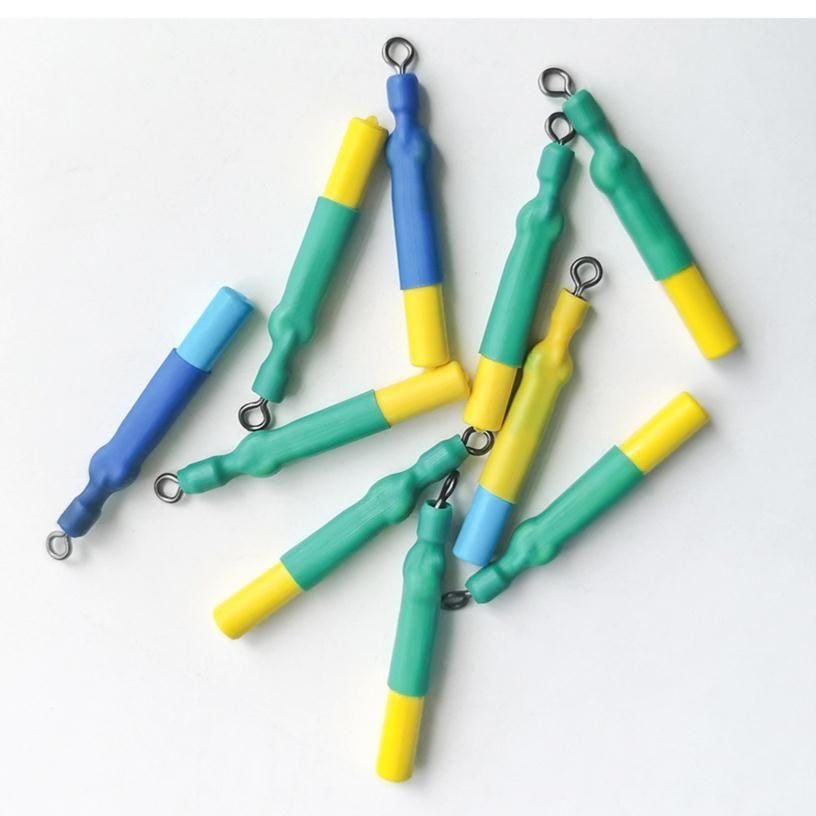 大物漂座硅胶特级滑动浮漂座钓鱼旋转铜头漂座巨物甩大鞭插漂座