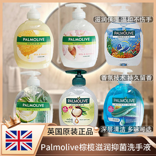 英国进口Palmolive洗手液杀菌消毒家用便携抑菌除菌6款可选300ml