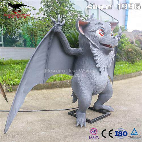设计大型蝙蝠摆件工艺品商场美陈引流神器节庆庆典