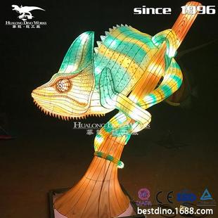 大型夜游主題彩燈燈會動物植物建筑物卡通人物來圖制作源頭廠家