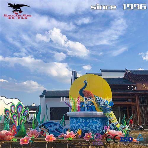 大唐不夜城主题节日活动华龙现成设计制作彩灯宫灯花灯亮化工程