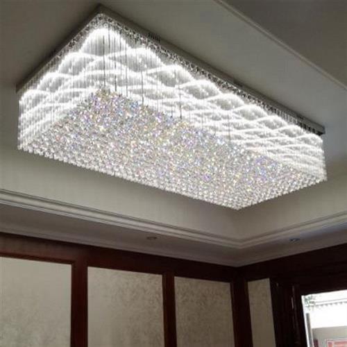 酒店非标工程灯水晶灯定制宴会珠宝别墅ktv客厅大厅吸顶灯超亮