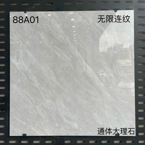 Гуандун Фошан плитка плитка плитка Тонгцхе Полное фарфоровое мрамор Di Tie 800x800 Серый мост Гостиная Пассажирская тропа Пола плитка