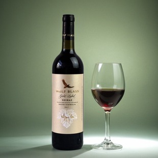 澳洲红酒纷赋金牌wolf blass2017进口设拉子赤霞珠干红葡萄酒
