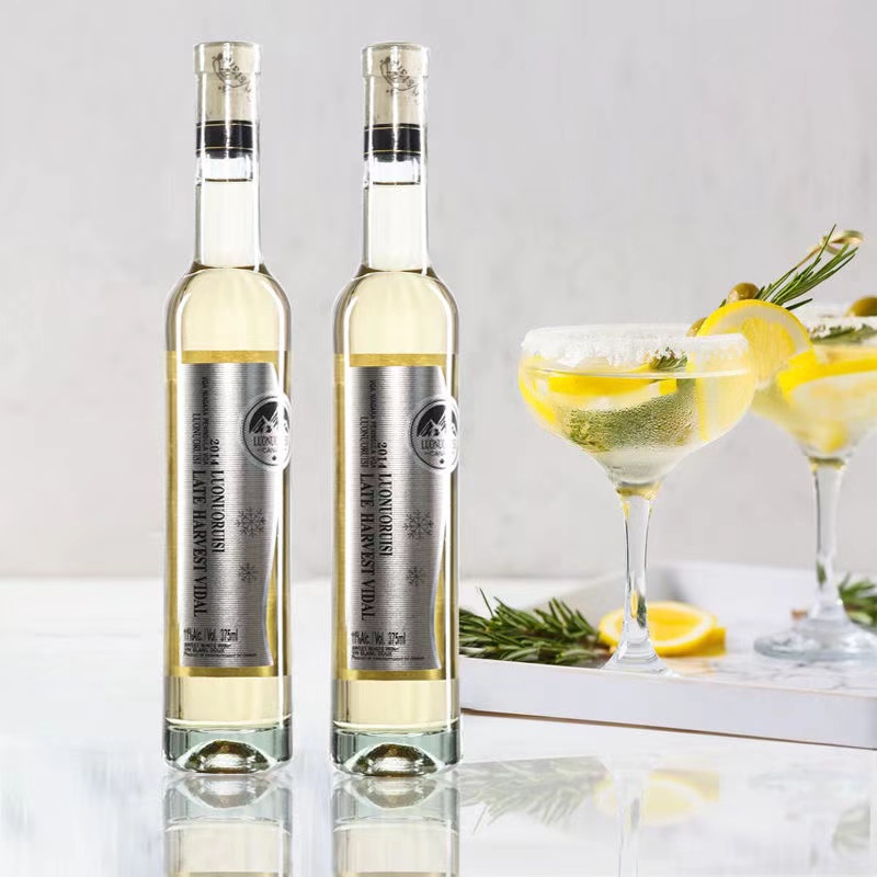 罗诺瑞斯加拿大原瓶进口晚收冰白葡萄酒女士甜酒冰酒微醺375ml