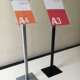 亚克力指示牌立式 导向牌户外立牌商场广告牌指引牌水牌支架展示牌