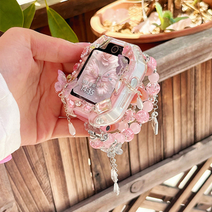 D3D2 适用小天才电话手表表带z11z10z9z8z7保护壳z6S 莺歌蝶舞