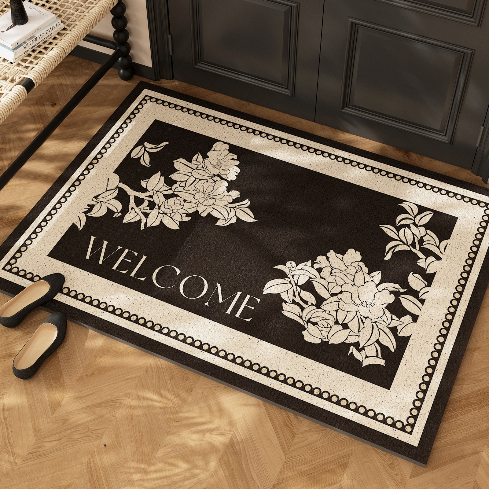 梦尚典入户地垫刮泥蹭土一擦即净