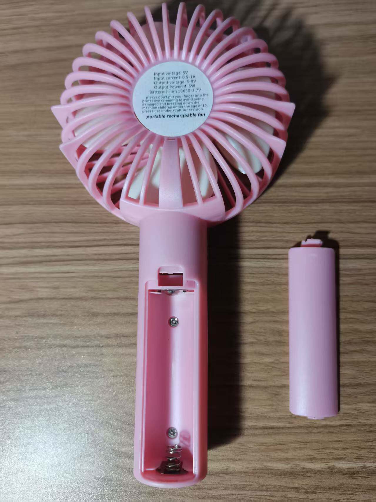 风扇不带电池，不包好坏但99.9都是能用