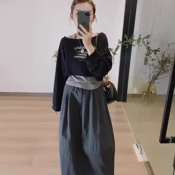 韩系时尚套装女2025秋季新款