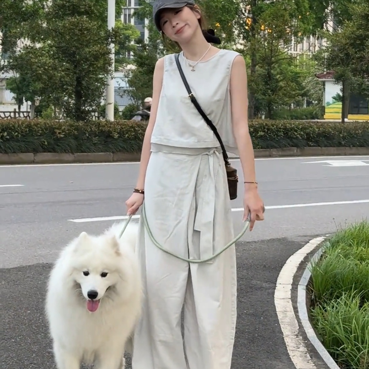 韩系时尚套装女2025夏季新款