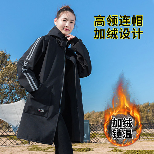 保暖冬季外套成人工作服抗风大褂