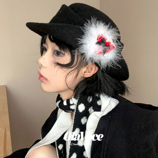 贵气千金 原创高级感礼帽卷边优雅显脸小渔夫帽气质盆帽女 ola法式