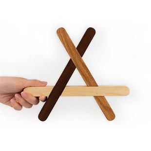 实木整木家用隔热垫锅垫碗盘垫黑胡桃榉木餐垫砂锅垫防烫 北欧日式