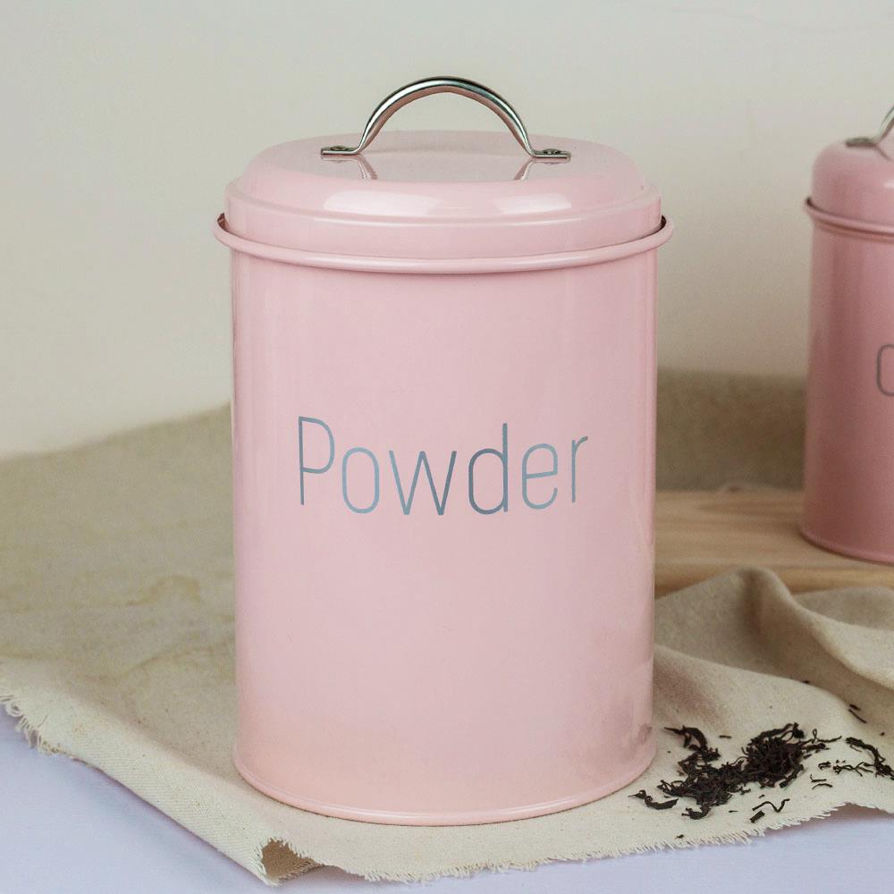 延禧风北欧风防潮密封罐 2升 装1000克奶粉咖啡粉奶茶粉面膜粉1kg