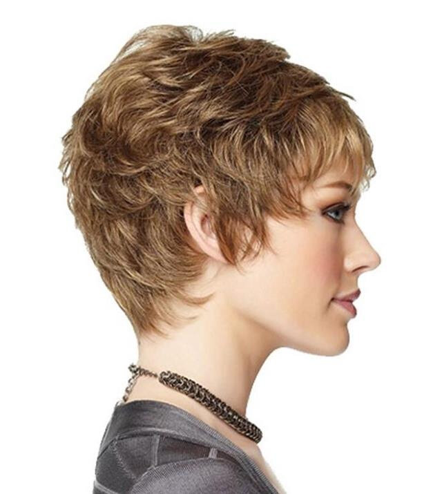 非主流个性假发h欧美短卷发挑染色金黄色假头套女士cos玫瑰网假发