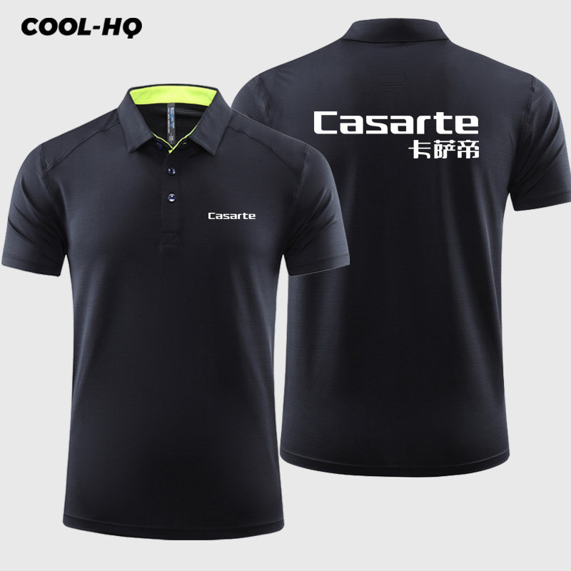 可定制Casarte卡萨帝洗衣机家电销售周边速干polo衫男女短袖T恤夏