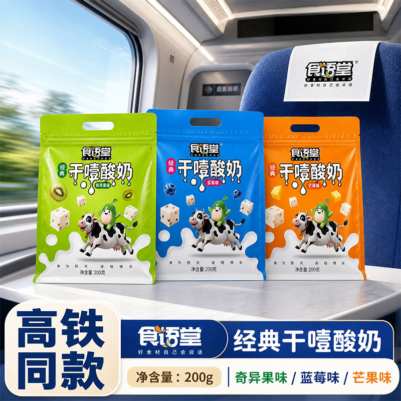 高铁同款奶制品健康小零食