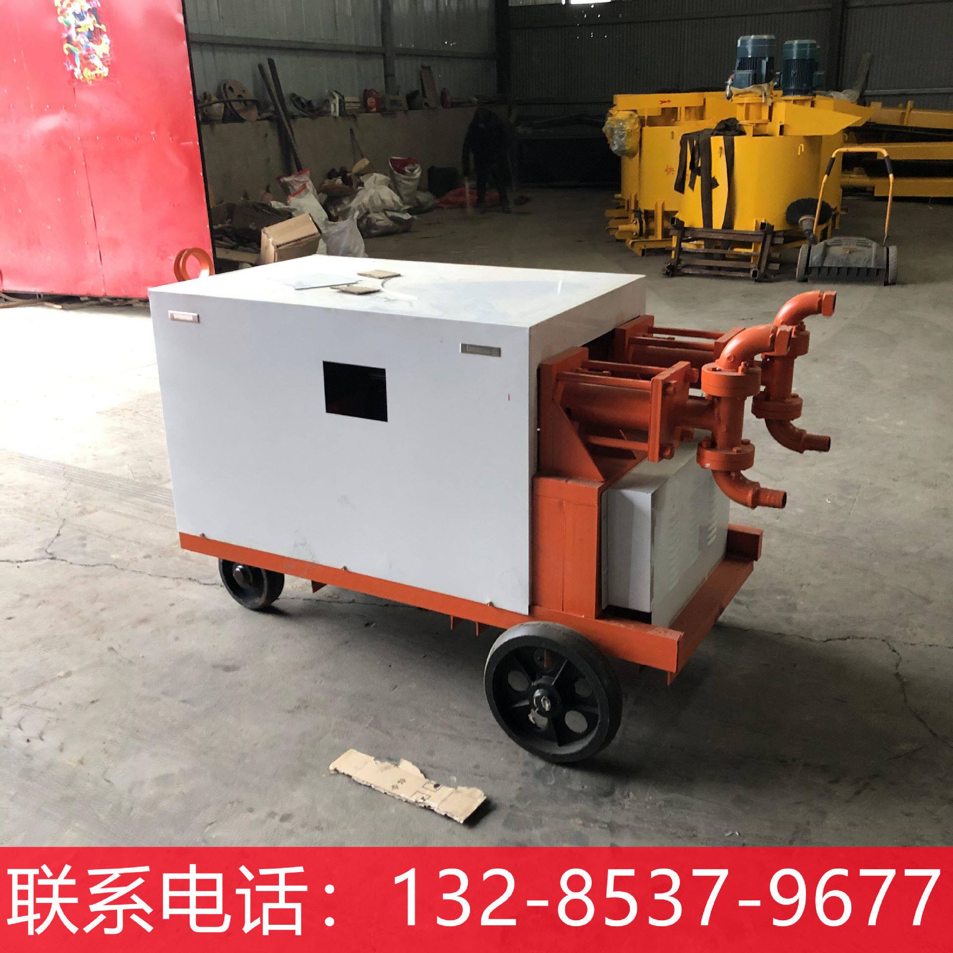 wyb水泥注浆机 建筑双缸双液灰浆注浆泵 隧道混凝土高压泥浆泵