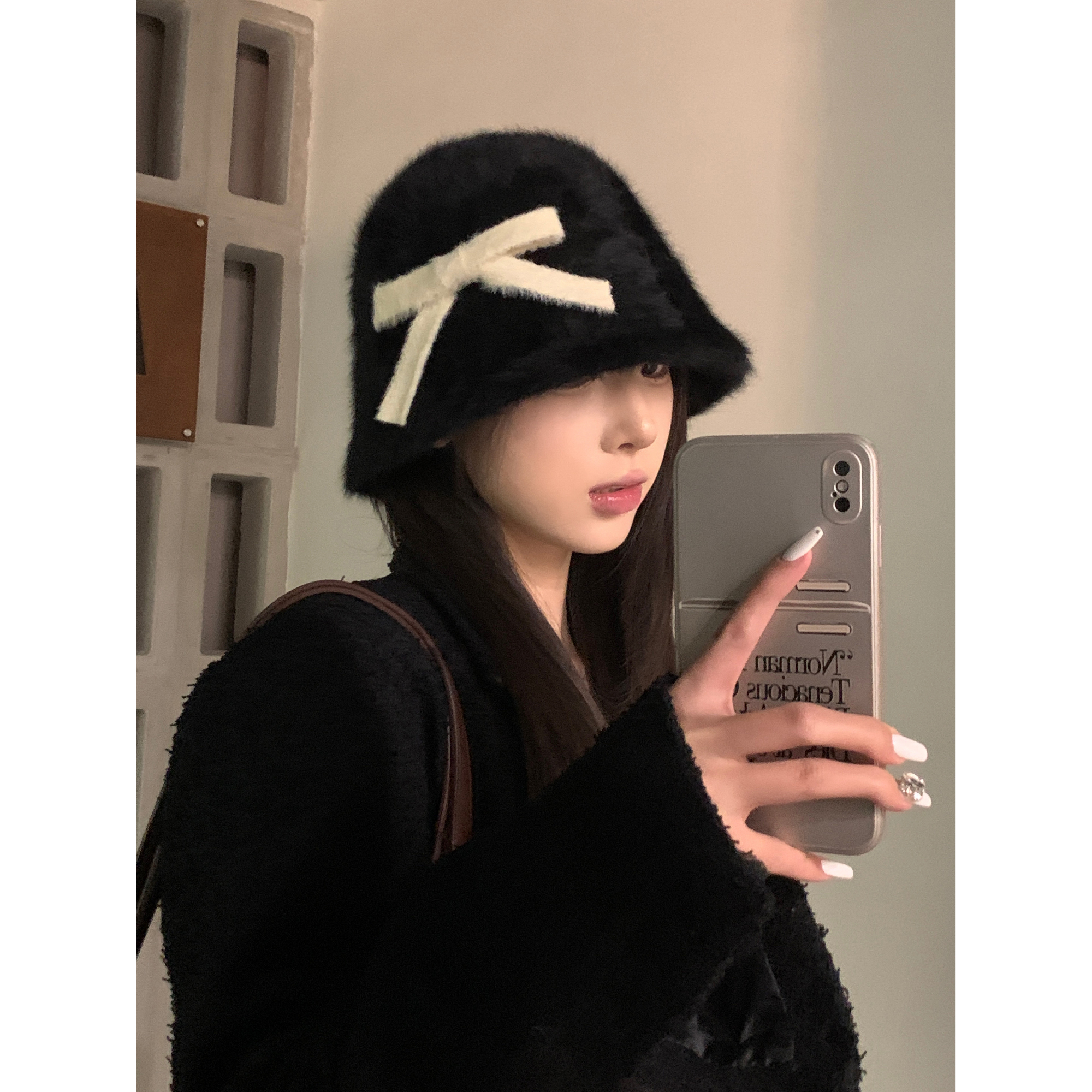 渔夫帽2025年甜美秋冬