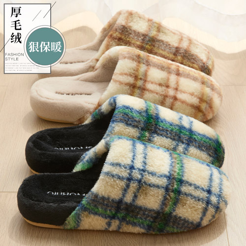 踩屎感棉拖鞋女士冬季2025新款