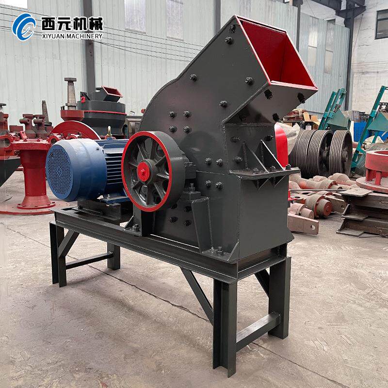 移动锤式破碎机碎石机小型建筑垃圾粉碎机混凝土石块鹅卵石制砂机