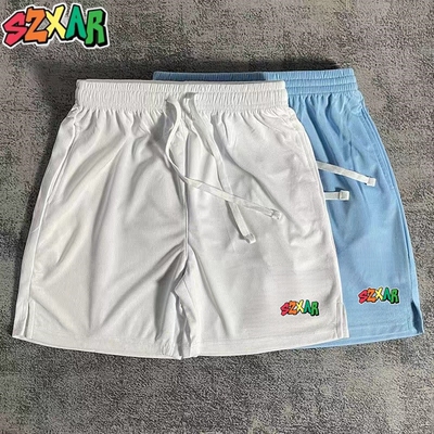 美式篮球短裤男女运动训练球裤复古休闲宽松不过膝速干三分裤夏季