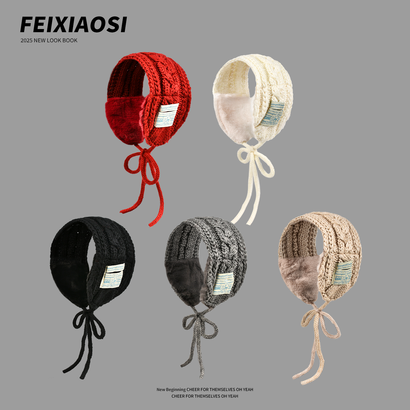 韩版针织耳罩女2025年秋冬季保暖手工毛线百搭显脸小耳套毛绒防寒