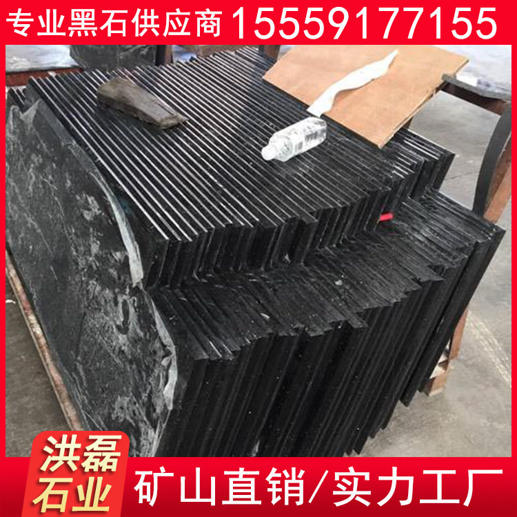 黑金沙光面台面板 印度黑金沙