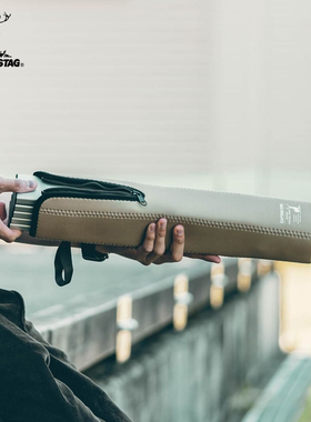 CAPTAIN STAG 蛋卷桌收纳包户外露营折叠桌保护包便携缓冲收纳袋