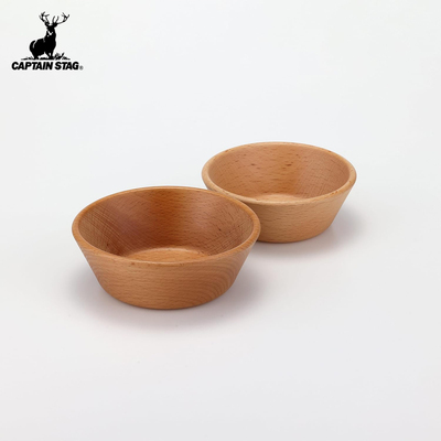 CaptainStag天然木质雪拉碗套装
