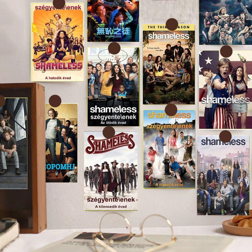 ins美剧无耻之徒海报学生房间卧室墙面背景装饰布置人物墙贴壁纸