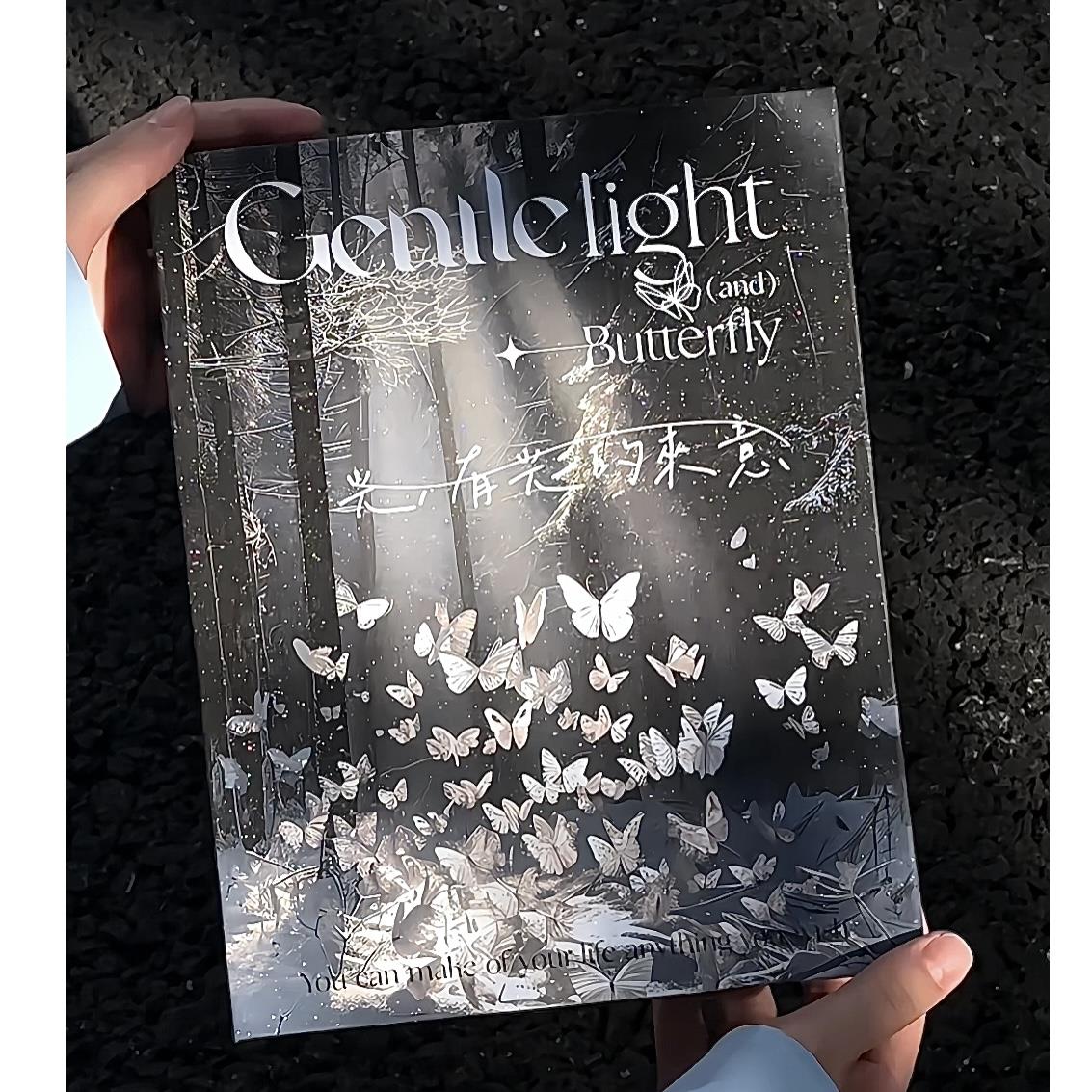 「蝴蝶千颂」A5满天星Pilipala文创原创蝴蝶追星卡册ins风卡册
