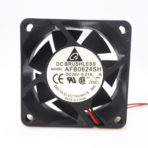 台达 6025 24V AFB0624SH 0.21A 6CM变频器双滚珠大风量散热风扇