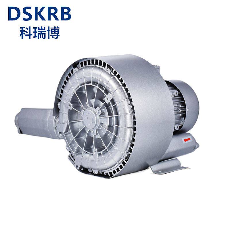 贵州清镇供应720 4KW双叶轮旋涡式风机 鱼塘虾塘增氧曝气高压风机