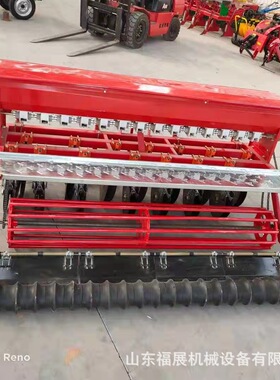 厂家销售小麦播种机 9-24行播种施肥一体机 轮式行走种麦子机器
