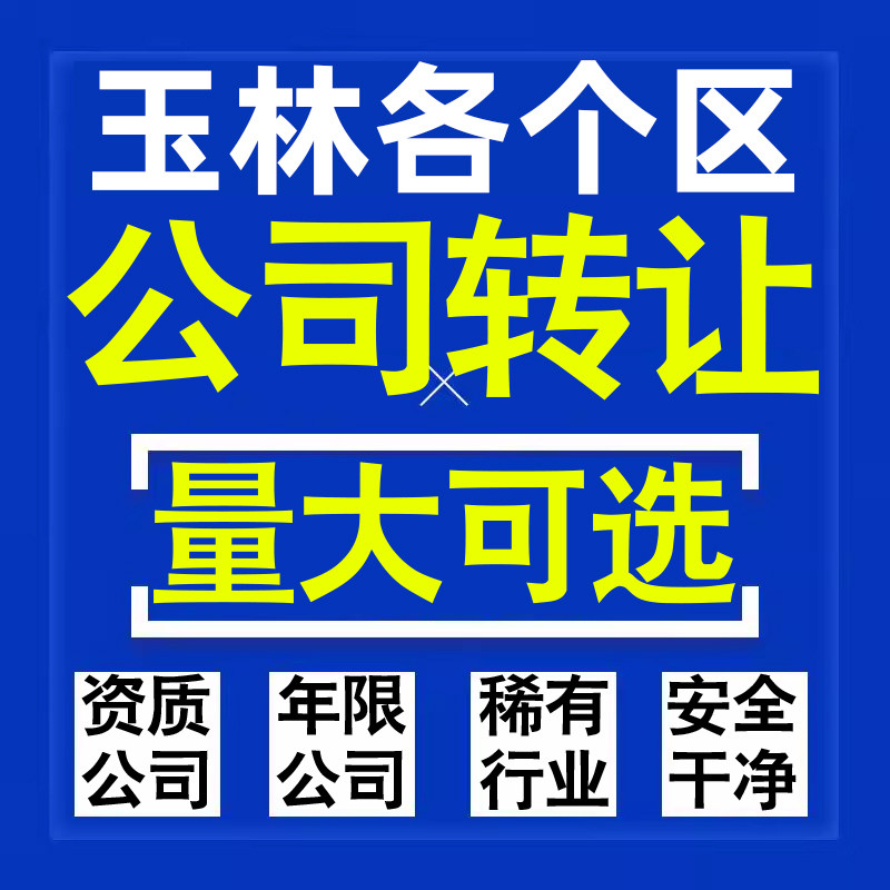 玉林公司股权转让收购买科技贸易教育传媒咨询类公司营业执照注册