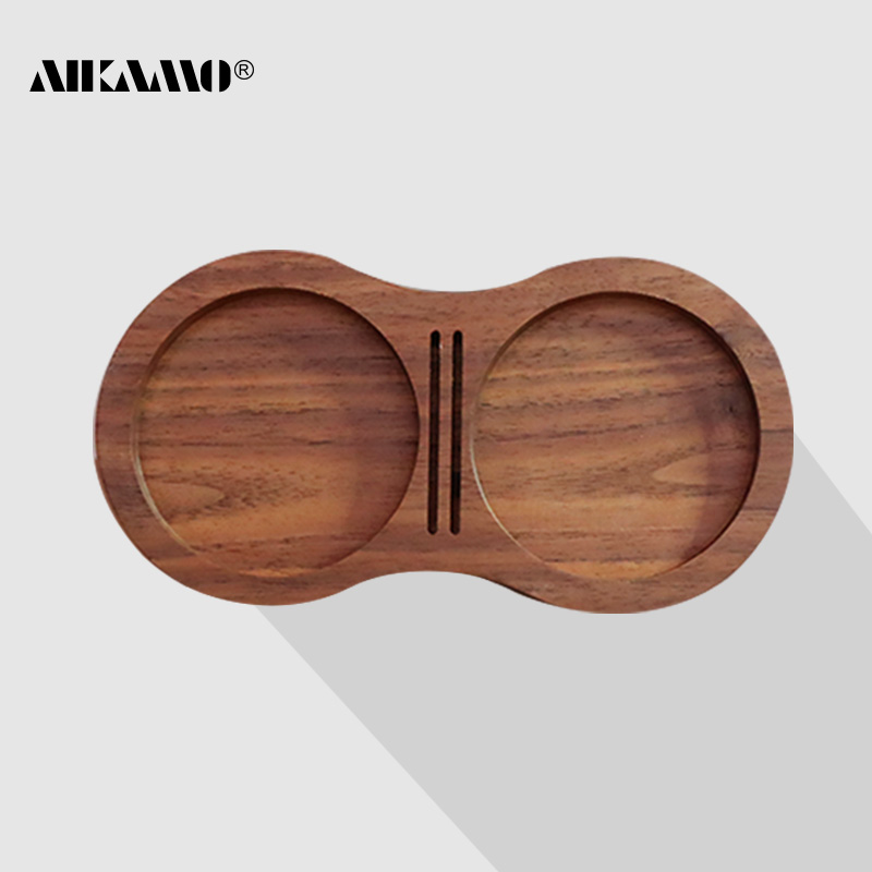 aikamo压粉锤垫胡桃木