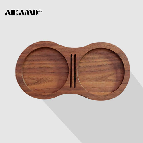 aikamo压粉锤垫胡桃木
