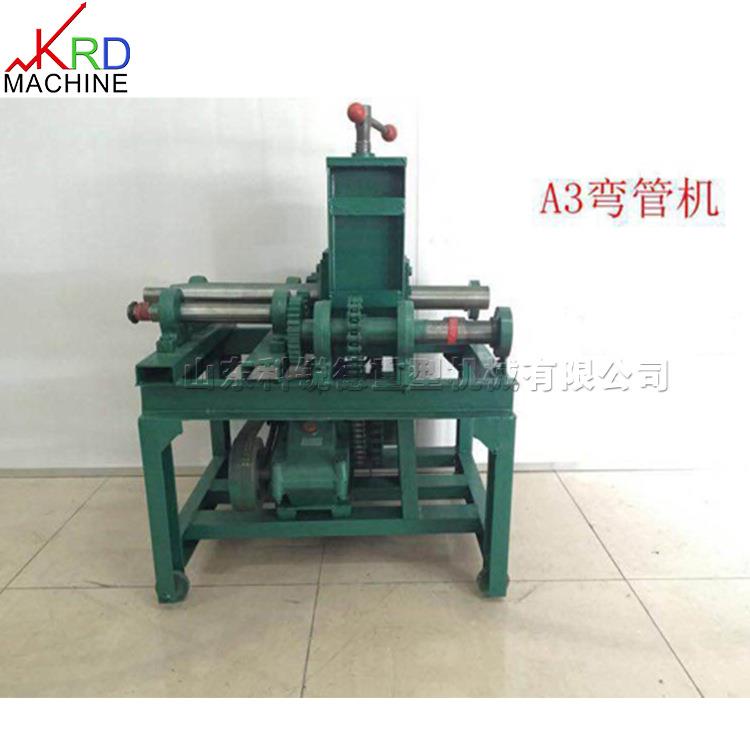 小型电动弯管机方管圆管弯弧大棚建设不锈钢加重型电动折弯卷圆机