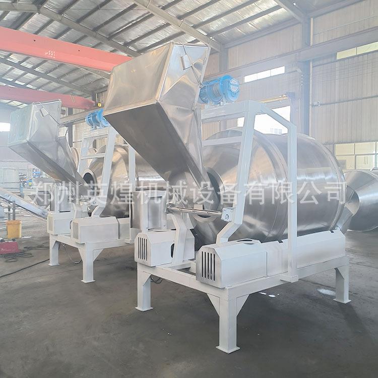 全自动滚筒式休闲食品不锈钢搅拌机萝卜条鸡翅鸭翅腌制拌料机