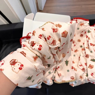 hellokitty德绒睡衣女秋冬季天磨毛保暖加绒加厚珊瑚绒可爱家居服