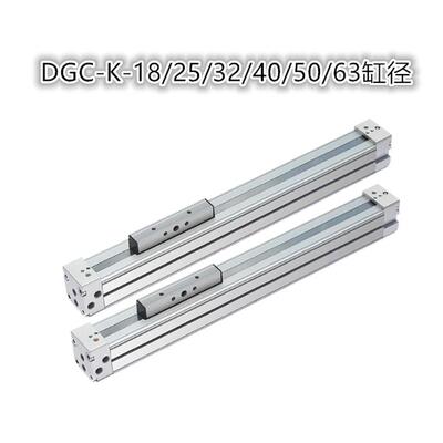 费斯托款无杆气缸GDP/DGC-K-25/32/40-1000-2000-3000-PPV-A-GK