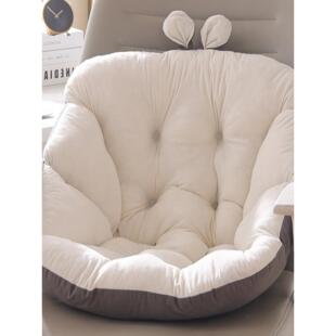 学生宿舍椅垫屁股坐垫一体家用办公室久坐椅子靠背卧室护腰座靠垫