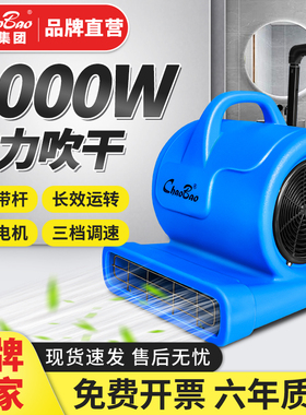 超宝吹风机CB900C吹地机商用大功率地面地毯厕所吹干机强力除湿器