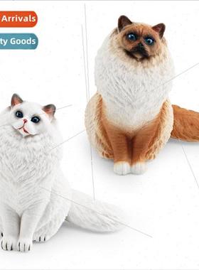 Muppet cat Braddle cat fairy cat pet cat animal model decora