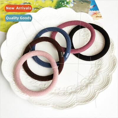 Korea high-grade basic paragraph string straight bead hair b