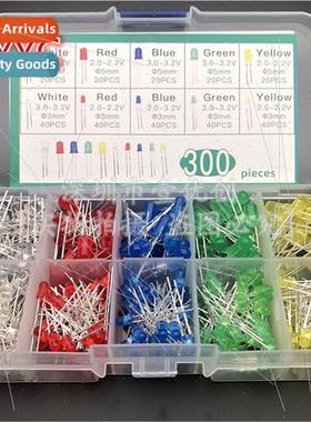 F3+5MLED light emting diode LED component box 5 colors red g